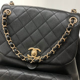 シャネル CHANEL マトラッセ バッグパック AS3618 ブラック ゴールド金具 ラムスキン レディース リュック・デイパック
