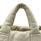 シャネル CHANEL コココクーントートPM A48610 13番台 ベージュ ラムスキン レディース ハンドバッグ