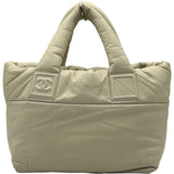 シャネル CHANEL コココクーントートPM A48610 13番台 ベージュ ラムスキン レディース ハンドバッグ