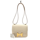 エルメス HERMES コンスタンス3 ミニ W刻 クレ ゴールド金具 エプソン レディース ショルダーバッグ