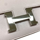 エルメス HERMES コンスタンス3 ミニ B刻 モーヴペール シルバー金具 シェーブル レディース ショルダーバッグ