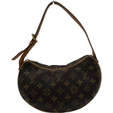 ルイ・ヴィトン LOUIS VUITTON ポシェット・クロワッサン M51510 ブラウン モノグラム レディース ショルダーバッグ