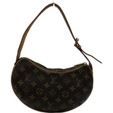 ルイ・ヴィトン LOUIS VUITTON ポシェット・クロワッサン M51510 ブラウン モノグラム レディース ショルダーバッグ