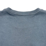 ルイ・ヴィトン LOUIS VUITTON フロッキークロスロゴ半袖Tシャツ HBY05W ブルー コットン メンズ 半袖Ｔシャツ