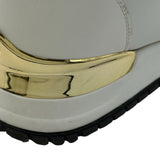 ルイ・ヴィトン LOUIS VUITTON ランアウェイライン ローカットスニーカー VL0271 ホワイト レザー レディース スニーカー