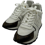 ルイ・ヴィトン LOUIS VUITTON ランアウェイライン ローカットスニーカー VL0271 ホワイト レザー レディース スニーカー