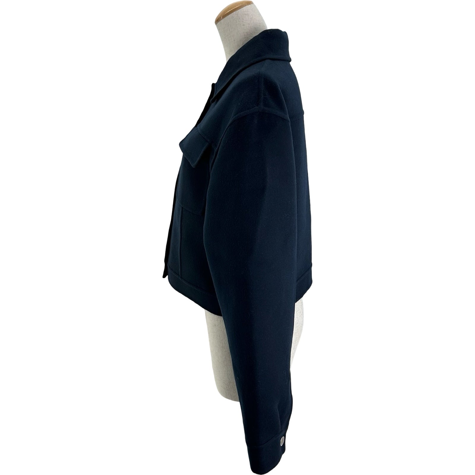 エルメス HERMES ダブルフェイスカシミヤジャケット 5H0122DB ネイビー