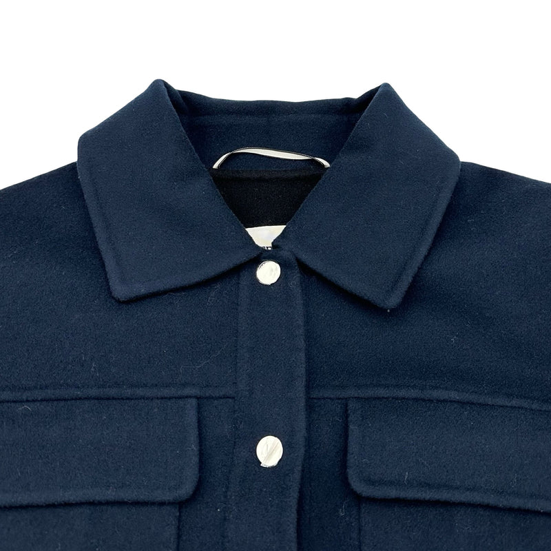 エルメス HERMES ダブルフェイスカシミヤジャケット 5H0122DB ネイビー
