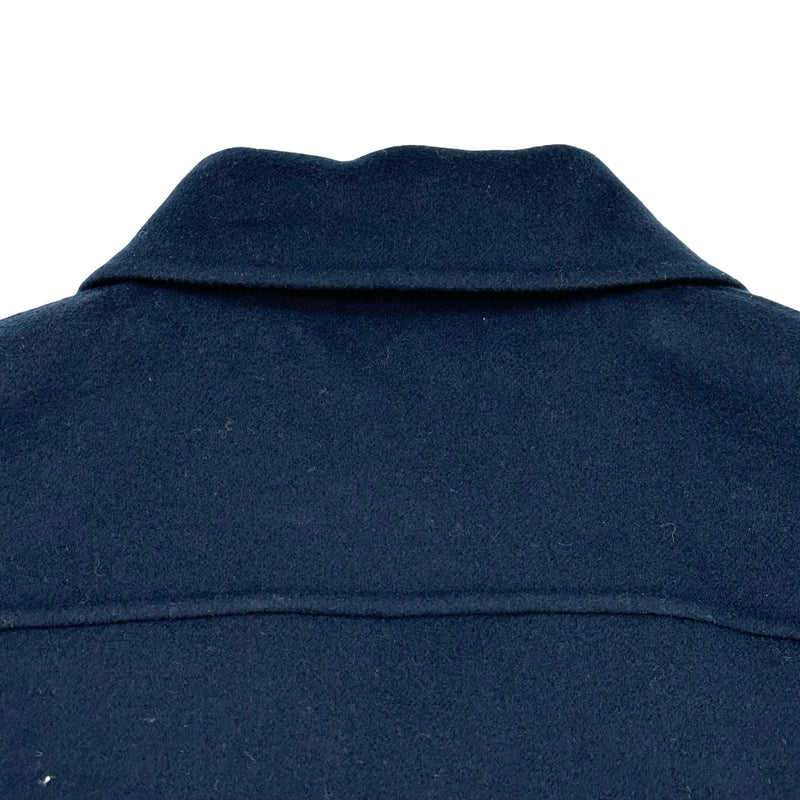 エルメス HERMES✨ダブルフェイス　カシミヤコート　ダークネイビー エルメス HERMES ダブルフェイスカシミヤジャケット 5H0122DB ネイビー
