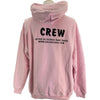 バレンシアガ BALENCIAGA CREWロゴプルオーバーパーカー 578135 ピンク コットン メンズ パーカー