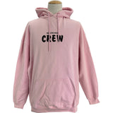 バレンシアガ BALENCIAGA CREWロゴプルオーバーパーカー 578135 ピンク コットン メンズ パーカー