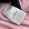 バレンシアガ BALENCIAGA CREWロゴプルオーバーパーカー 578135 ピンク コットン メンズ パーカー