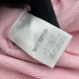 バレンシアガ BALENCIAGA CREWロゴプルオーバーパーカー 578135 ピンク コットン メンズ パーカー