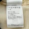 モンクレール MONCLER ロゴワッペン半袖ペプラムカットソー クリーム レーヨン レディース カットソー