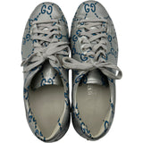 グッチ GUCCI GGロゴパテントローカットスニーカー 548938 シルバー パテント メンズ スニーカー