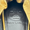 トリーバーチ TORY BURCH ゴールドロゴフラットシューズ ゴールド レザー レディース その他靴