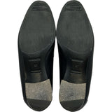 エルメス HERMES パリ モカシンローファー H201199Z ブラック レザー レディース ローファー