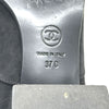 シャネル CHANEL ココマークパール装飾スエードローファー G31994 ブラック スエード レディース ローファー