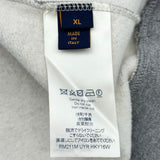 ルイ・ヴィトン LOUIS VUITTON ロゴ刺繍スウェットシャツ HYK16W グレー コットン メンズ スウェット