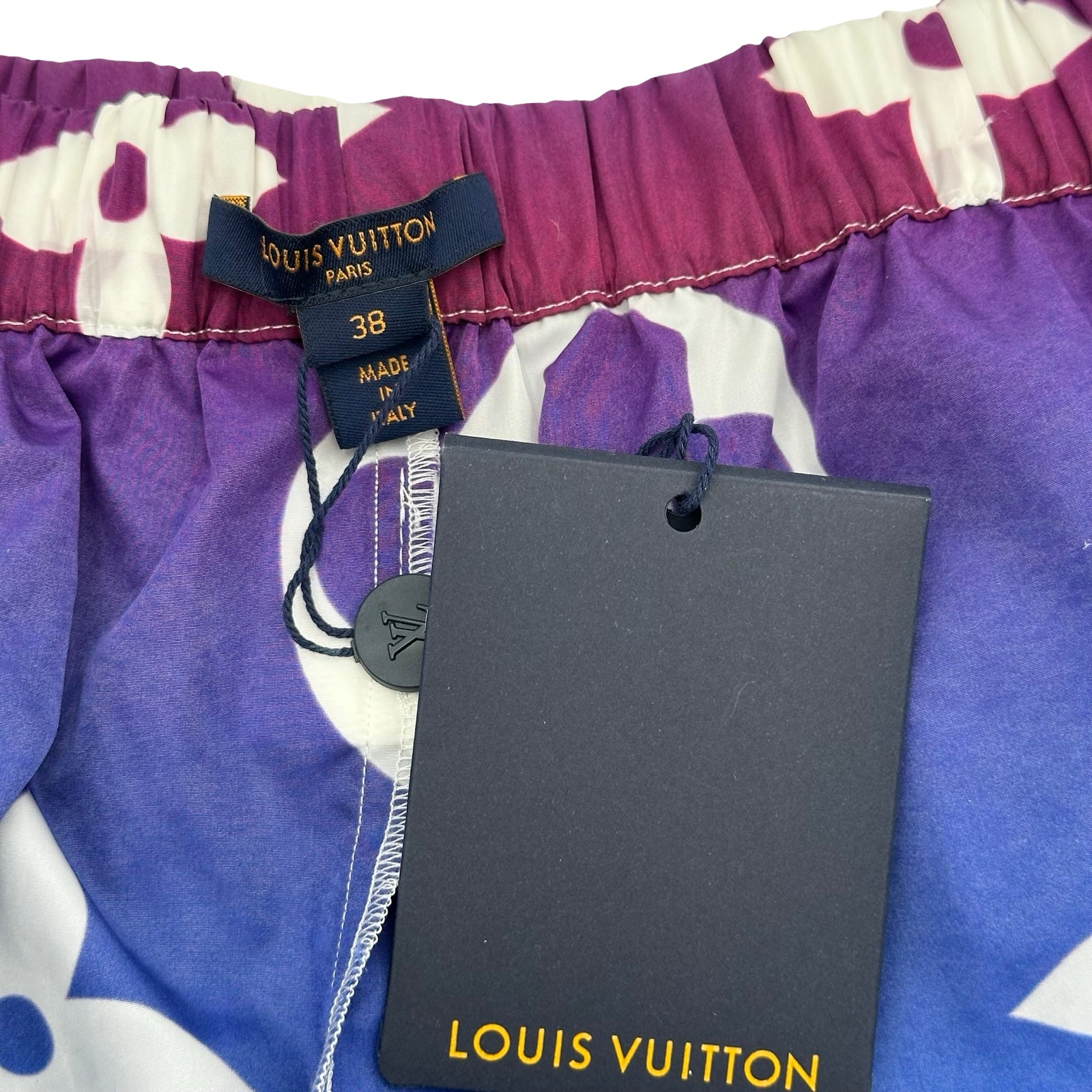 ルイ・ヴィトン LOUIS VUITTON モノグラム総柄 ナイロンショートパンツ