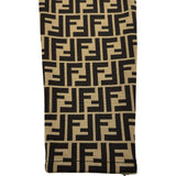 フェンディ FENDI FF総柄コットンパンツ FR6194 ブラウン コットン レディース パンツ