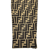 フェンディ FENDI FF総柄コットンパンツ FR6194 ブラウン コットン レディース パンツ