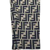 フェンディ FENDI FF総柄コットンパンツ FR6194 ブラウン コットン レディース パンツ