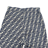 フェンディ FENDI FF総柄コットンパンツ FR6194 ブラウン コットン レディース パンツ