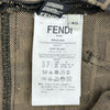 フェンディ FENDI FF総柄コットンパンツ FR6194 ブラウン コットン レディース パンツ