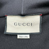 グッチ GUCCI シェリーラインフラワー刺繍ジップアップパーカー 472245 ブラック ポリエステル レディース パーカー