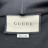 グッチ GUCCI シェリーラインフラワー刺繍ジップアップパーカー 472245 ブラック ポリエステル レディース パーカー