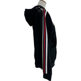 グッチ GUCCI シェリーラインフラワー刺繍ジップアップパーカー 472245 ブラック ポリエステル レディース パーカー