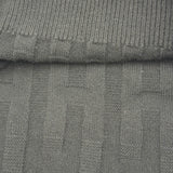 エルメス HERMES H柄長袖ニットワンピース ブラック ウール レディース ワンピース