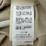 エルメス HERMES カレイドスコープエフェクト半袖ニットセーター 4H2640DE ベージュ ウール レディース ニット