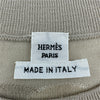 エルメス HERMES カレイドスコープエフェクト半袖ニットセーター 4H2640DE ベージュ ウール レディース ニット