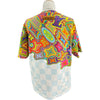 ルイ・ヴィトン LOUIS VUITTON プリンテッド ダミエ 半袖Tシャツ HKY74W マルチカラー コットン メンズ 半袖Ｔシャツ