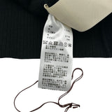 エルメス HERMES H柄半袖ニットワンピース 3E2515DB ブラック ウール レディース ワンピース