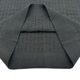 エルメス HERMES H柄半袖ニットワンピース 3E2515DB ブラック ウール レディース ワンピース
