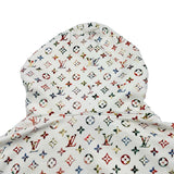 ルイ・ヴィトン LOUIS VUITTON ヴィンテージフラワーモノグラムパーカー FNST96 ホワイト コットン メンズ パーカー