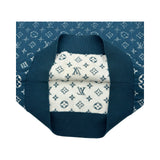 ルイ・ヴィトン LOUIS VUITTON グラディエントモノグラムニットセーター HJN87W グリーン コットン メンズ セーター