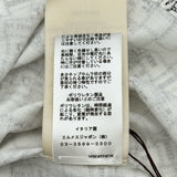 エルメス HERMES ボルデュックチェック半袖ワンピース 5E4524DK ホワイト コットン レディース ワンピース