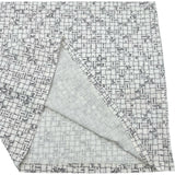 エルメス HERMES ボルデュックチェック半袖ワンピース 5E4524DK ホワイト コットン レディース ワンピース