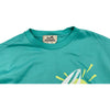 エルメス HERMES タコプリント半袖Ｔシャツ ブルー コットン メンズ 半袖Ｔシャツ