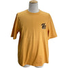 エルメス HERMES レザーパッチ半袖Tシャツ オレンジ コットン メンズ 半袖Ｔシャツ