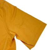 エルメス HERMES レザーパッチ半袖Tシャツ オレンジ コットン メンズ 半袖Ｔシャツ