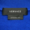 ヴェルサーチ VERSACE ロゴプリントスウェットシャツ 1003992 ブルー コットン メンズ スウェット