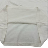 クリスチャン・ディオール Christian Dior シグネチャーバンドロゴ半袖Tシャツ 143T04A4043 ホワイト コットン レディース 半袖Ｔシャツ