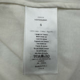 クリスチャン・ディオール Christian Dior シグネチャーバンドロゴ半袖Tシャツ 143T04A4043 ホワイト コットン レディース 半袖Ｔシャツ