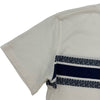クリスチャン・ディオール Christian Dior シグネチャーバンドロゴ半袖Tシャツ 143T04A4043 ホワイト コットン レディース 半袖Ｔシャツ