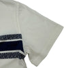 クリスチャン・ディオール Christian Dior シグネチャーバンドロゴ半袖Tシャツ 143T04A4043 ホワイト コットン レディース 半袖Ｔシャツ